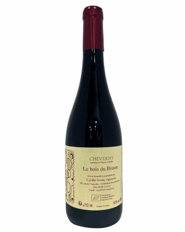 Sevin - Cheverny Rouge 2022 - Le Bois du Bisson